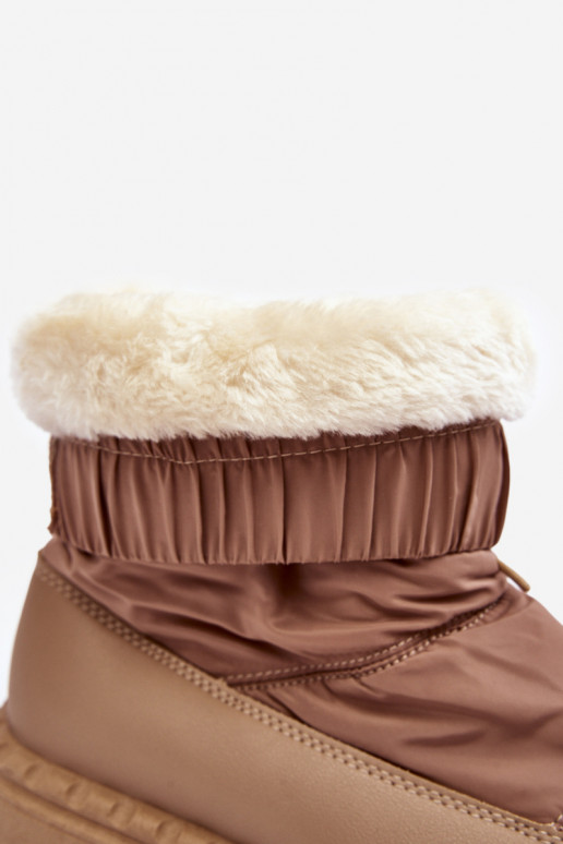 nööpidega lumesaapad    beeži värvi Lureta nööpidega lumesaapad    beeži värvi Lureta