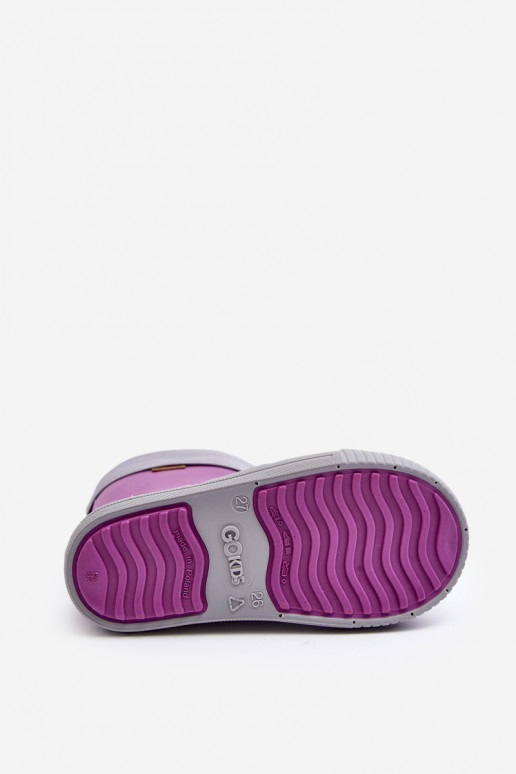 Soojendusega laste kummikud Snow Wave Gokids 981 Purple Soojendusega laste kummikud Snow Wave Gokids 981 Purple