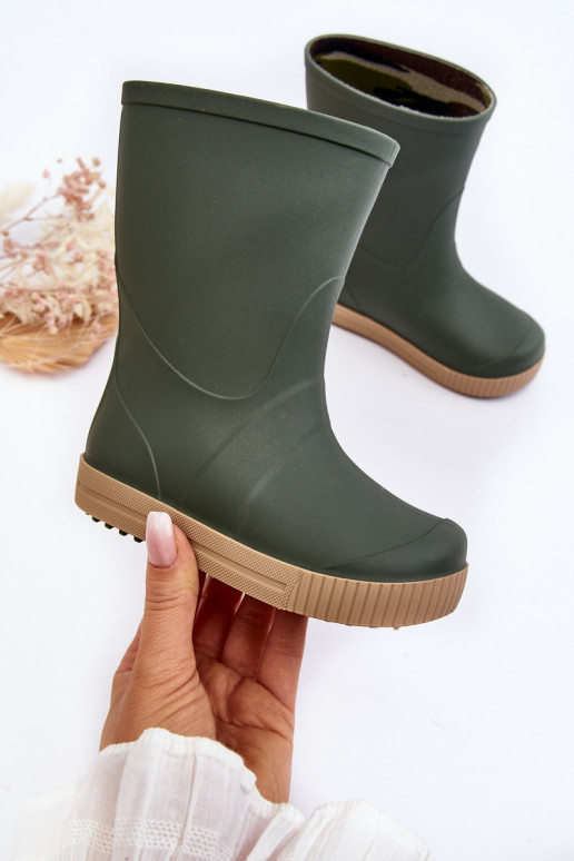 Laste kummikingad Wave Gokids 979 rohelist värvi Laste kummikingad Wave Gokids 979 rohelist värvi