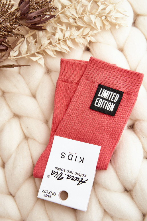 Roosa värvi laste sokid Roosa värvi laste sokid