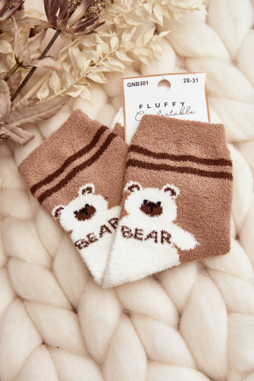 Soojad pruuni värvi sokid 2
