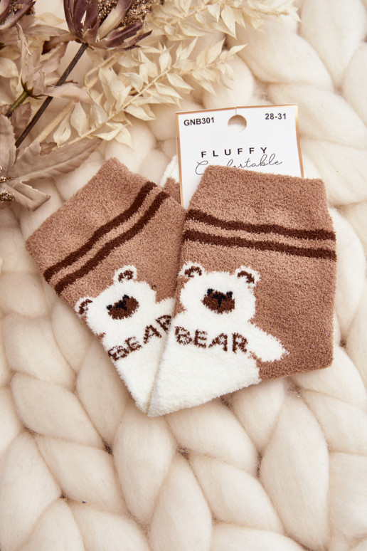 Soojad pruuni värvi sokid Soojad pruuni värvi sokid