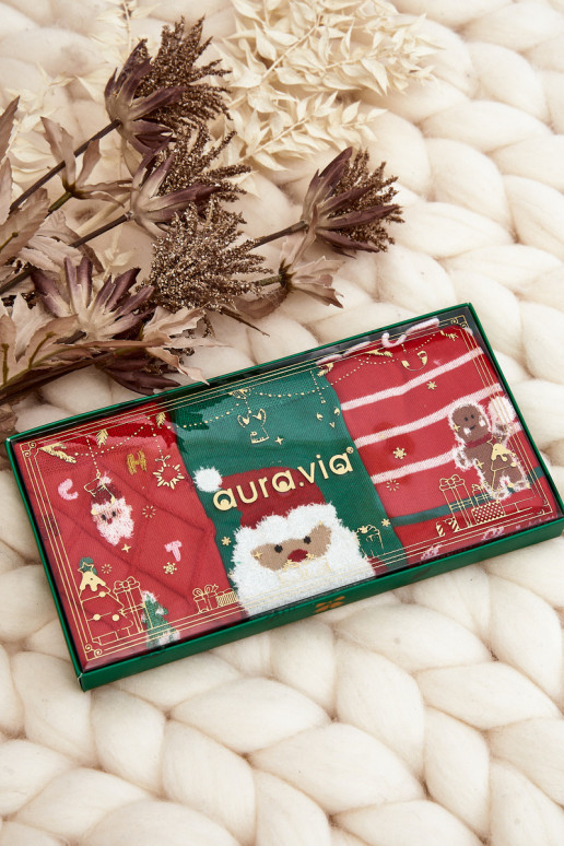 Komplektis 3 paari pidulikke sokke Komplektis 3 paari pidulikke sokke