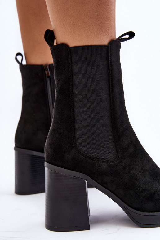 Naiste poolsaapad  mustad Piovere Naiste poolsaapad  mustad Piovere