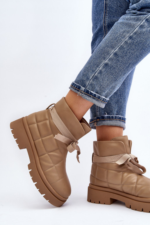 Naiste poolsaapad  I Wiązaniem Khakivärvi Bizzanti Naiste poolsaapad  I Wiązaniem Khakivärvi Bizzanti