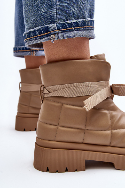 Naiste poolsaapad  I Wiązaniem Khakivärvi Bizzanti Naiste poolsaapad  I Wiązaniem Khakivärvi Bizzanti