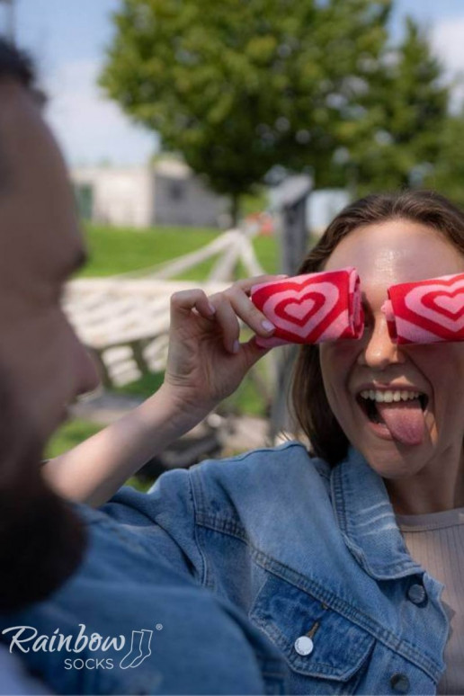 Sokid COUPLE BOX 2 paari Südametega karp Sokid COUPLE BOX 2 paari Südametega karp