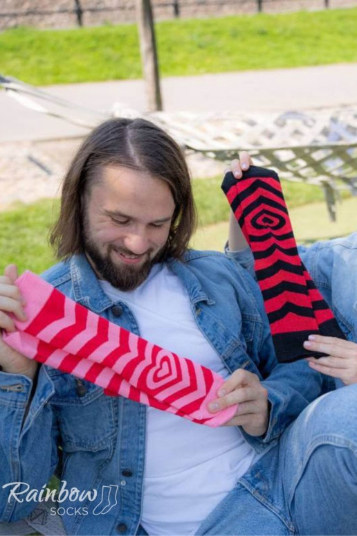 Sokid COUPLE BOX 2 paari Südametega karp Sokid COUPLE BOX 2 paari Südametega karp