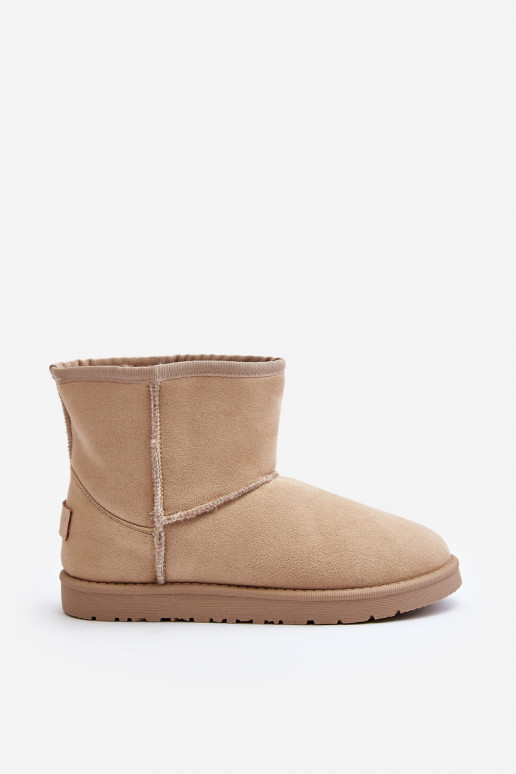 nööpidega lumesaapad   Cross Jeans MM2R4023C beeži värvi nööpidega lumesaapad   Cross Jeans MM2R4023C beeži värvi