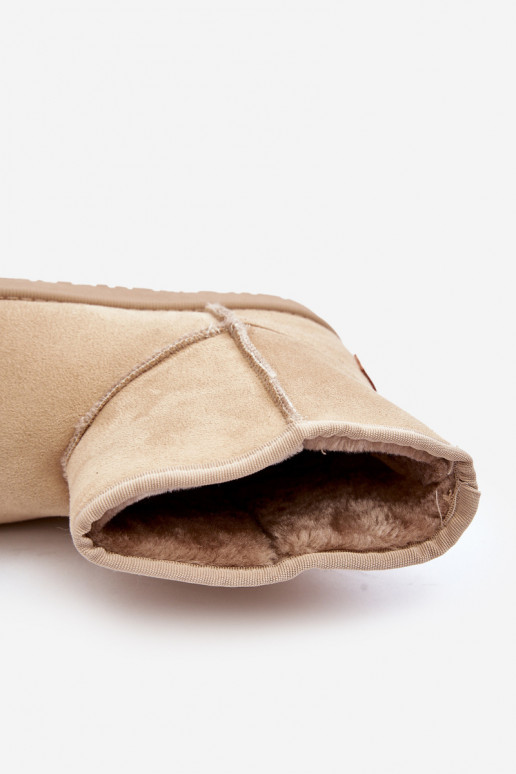 nööpidega lumesaapad   Cross Jeans MM2R4023C beeži värvi nööpidega lumesaapad   Cross Jeans MM2R4023C beeži värvi