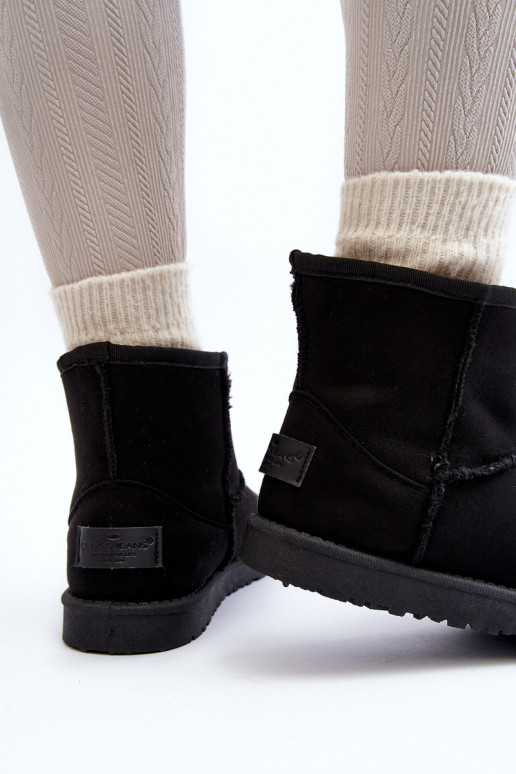 nööpidega lumesaapad   Cross Jeans MM2R4024 mustad nööpidega lumesaapad   Cross Jeans MM2R4024 mustad