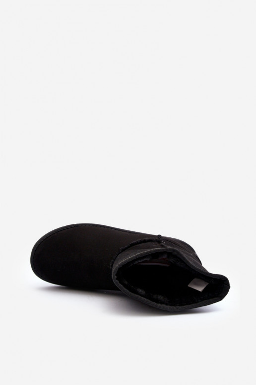 nööpidega lumesaapad   Cross Jeans MM2R4024 mustad nööpidega lumesaapad   Cross Jeans MM2R4024 mustad