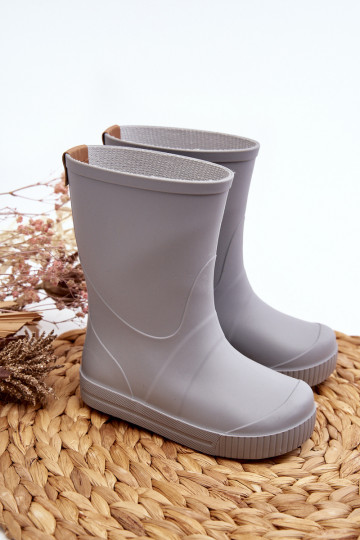 Laste jalanõud Kummikud Wave Gokids 979 Halli värvi 2