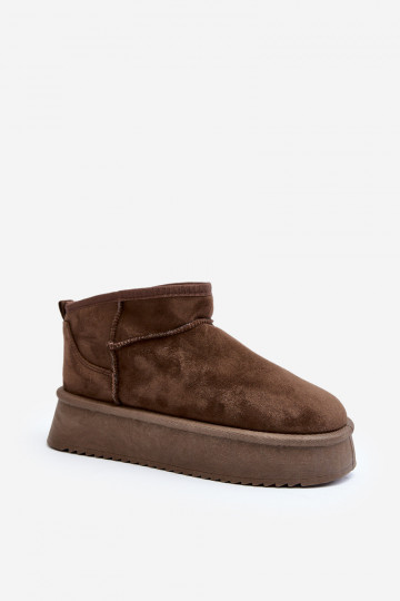 nööpidega lumesaapad  khakivärvi Caliksa