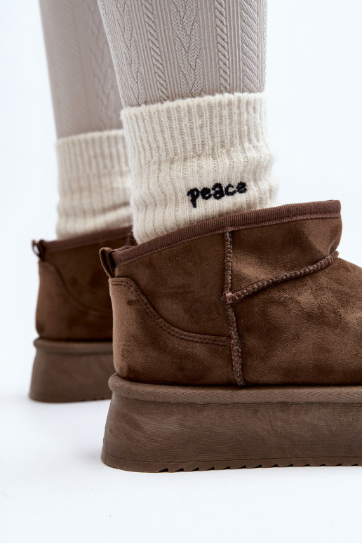 nööpidega lumesaapad  khakivärvi Caliksa nööpidega lumesaapad  khakivärvi Caliksa