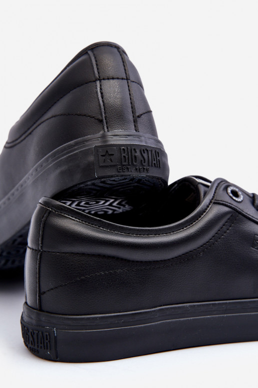 vabaaja jalanõud eko-nahast mustad Big Star JJ174234