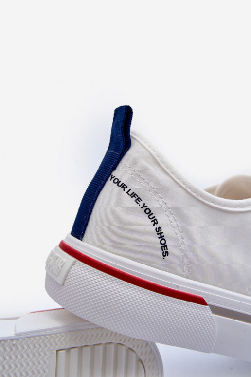 vabaaja jalanõud Big Star LL174204 valget värvi vabaaja jalanõud Big Star LL174204 valget värvi