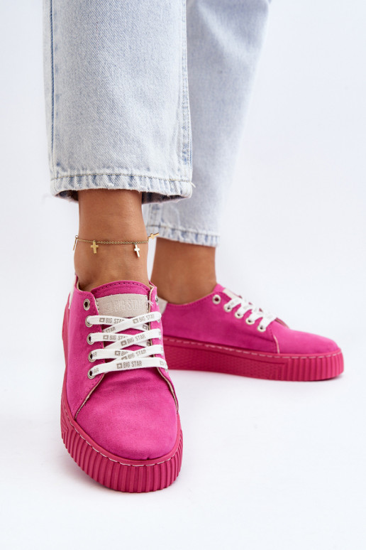 naiste saapad MEMORY FOAM SYSTEM BIG STAR NN276004 tumeroosad värvi naiste saapad MEMORY FOAM SYSTEM BIG STAR NN276004 tumeroosad värvi