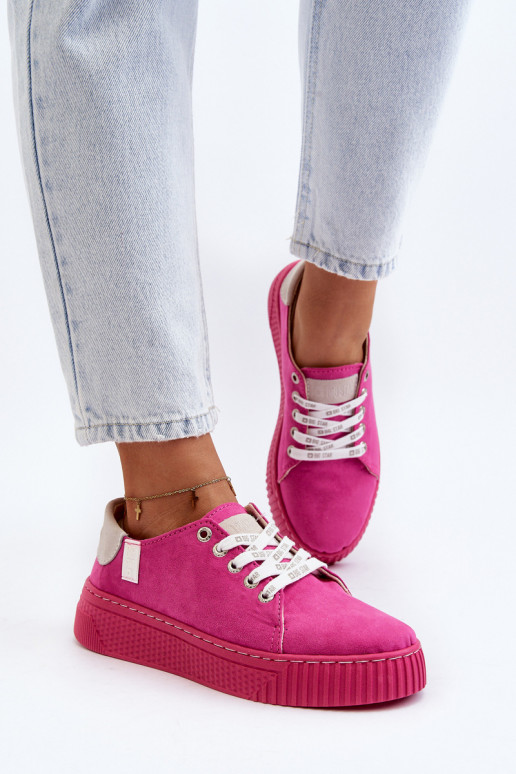 naiste saapad MEMORY FOAM SYSTEM BIG STAR NN276004 tumeroosad värvi naiste saapad MEMORY FOAM SYSTEM BIG STAR NN276004 tumeroosad värvi