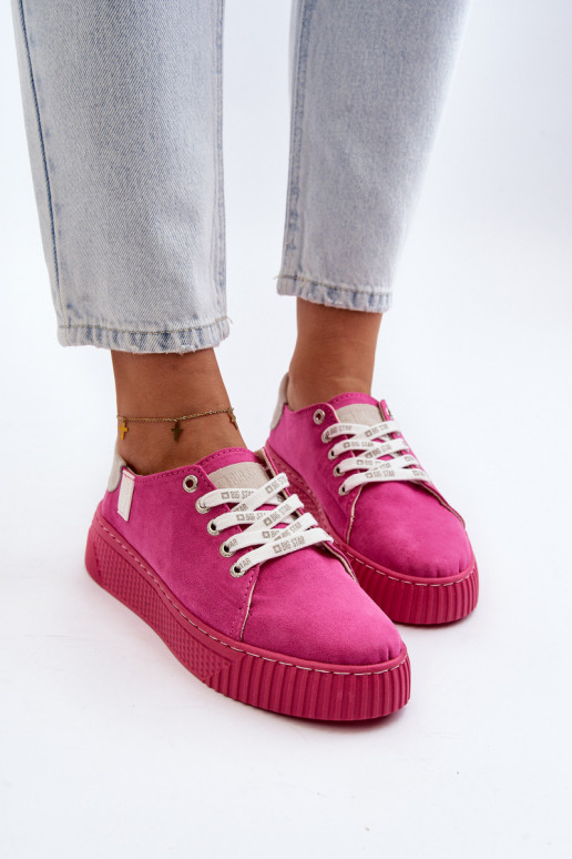 naiste saapad MEMORY FOAM SYSTEM BIG STAR NN276004 tumeroosad värvi naiste saapad MEMORY FOAM SYSTEM BIG STAR NN276004 tumeroosad värvi