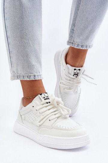 Sneakers tüüpi jalanõud Eko   valget värvi Avanalis