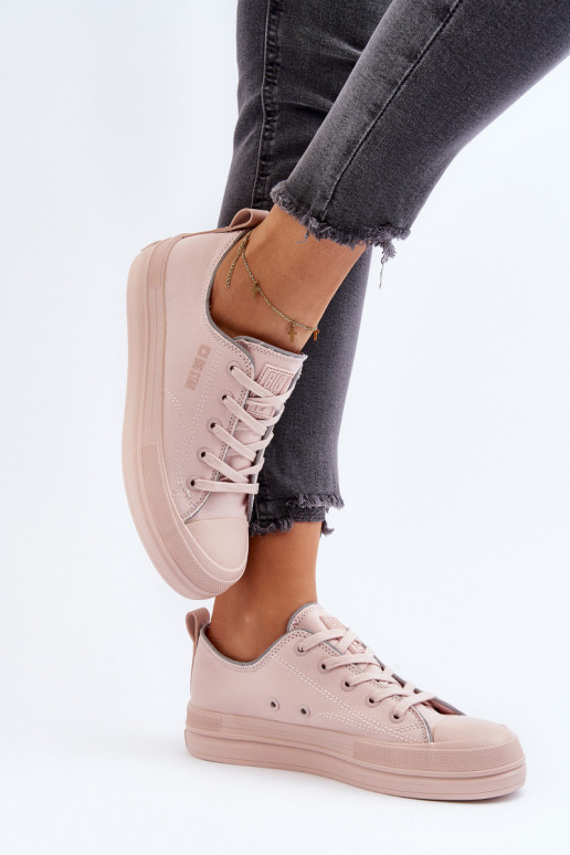 Naistesaapad Big Star NN274851 Tumeroosad värvi Naistesaapad Big Star NN274851 Tumeroosad värvi