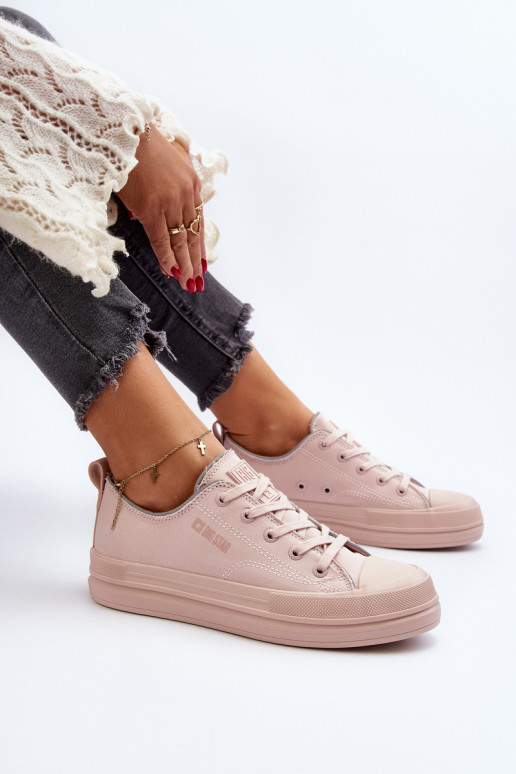 Naistesaapad Big Star NN274851 Tumeroosad värvi Naistesaapad Big Star NN274851 Tumeroosad värvi