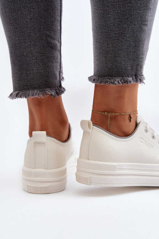 Naistesaapad Eko   Big Star NN274847 valget värvi