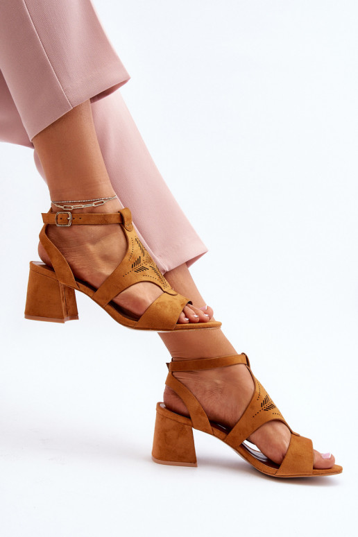 sandaalid  pruunid värvi Eleriva