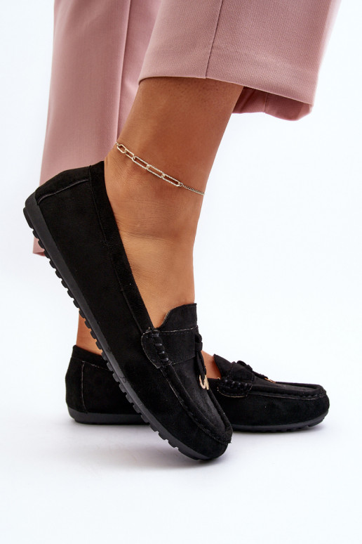 seemisnakhsed Klassikalise mudeli Mokassiinid mustad Ontala seemisnakhsed Klassikalise mudeli Mokassiinid mustad Ontala