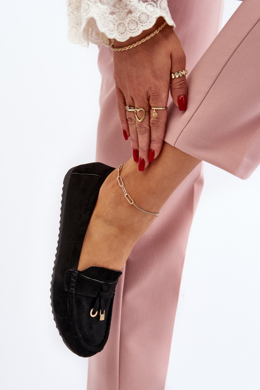 seemisnakhsed Klassikalise mudeli Mokassiinid mustad Ontala seemisnakhsed Klassikalise mudeli Mokassiinid mustad Ontala