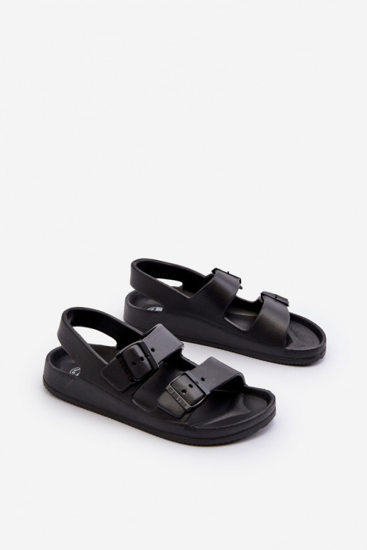 Sussid Laste jalanõud  neetide ja pandlaga BIG STAR NN374541 mustad