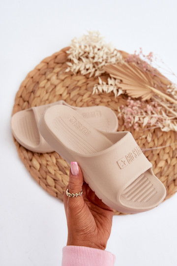 Kerged sussid Laste jalanõud Big Star NN374559 beeži värvi 2