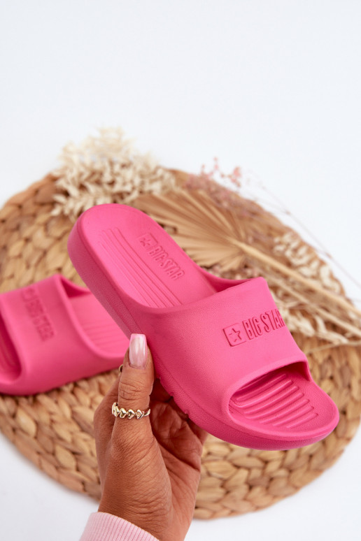 Kerged sussid Laste jalanõud Big Star NN374560 tumeroosad värvi