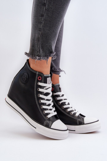 naiste saapad  Cross Jeans NN2R4005 mustad 2
