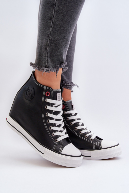naiste saapad  Cross Jeans NN2R4005 mustad