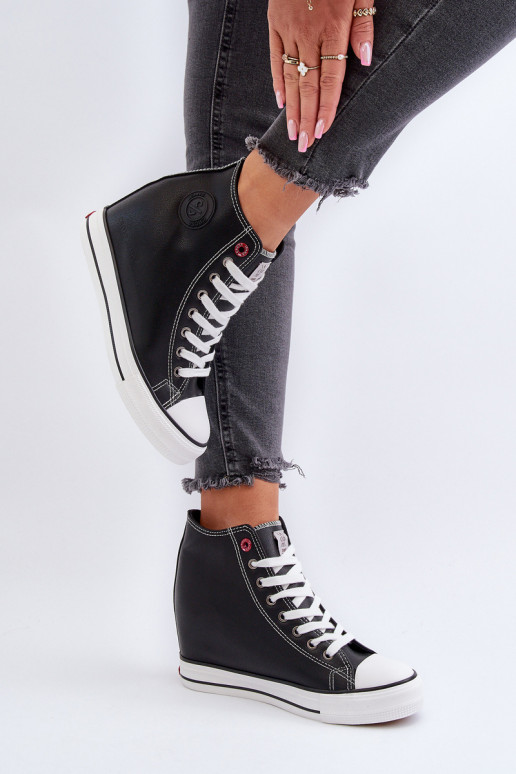 naiste saapad  Cross Jeans NN2R4005 mustad