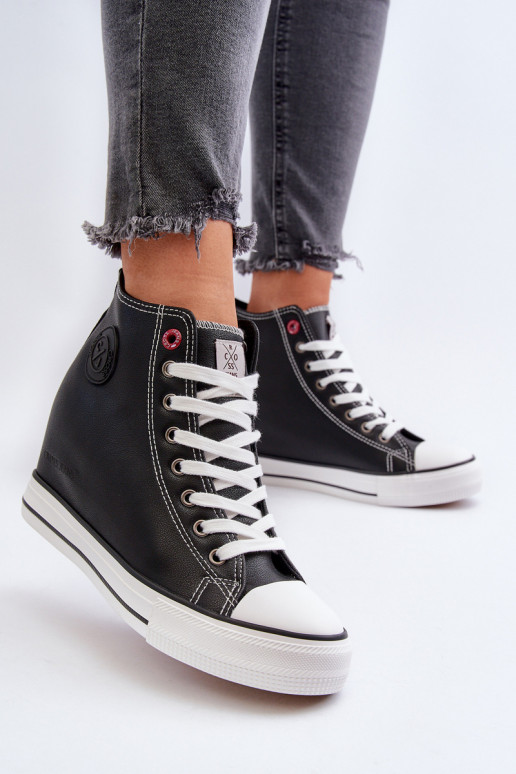 naiste saapad  Cross Jeans NN2R4005 mustad