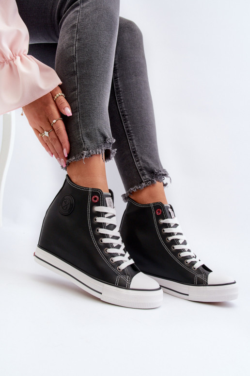 naiste saapad  Cross Jeans NN2R4005 mustad