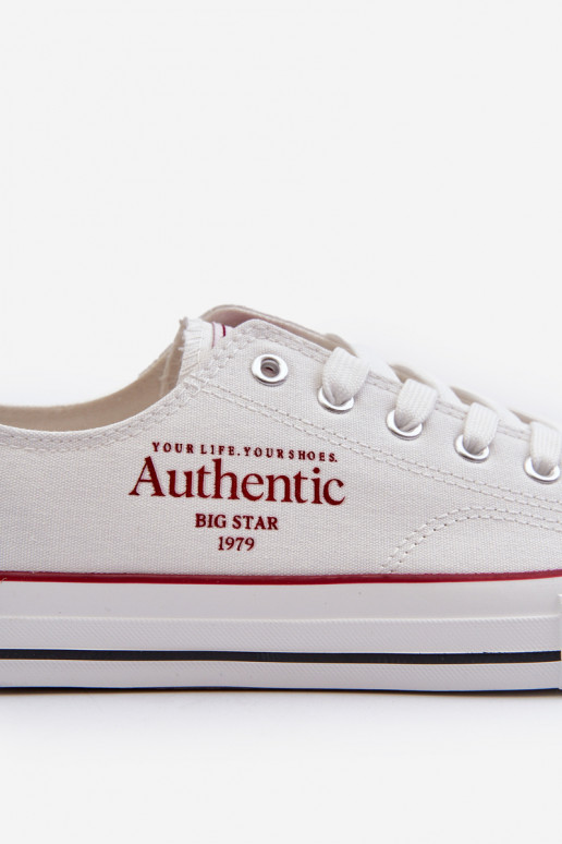 Tavalised meeste jalanõud Big Star NN174057 valget värvi