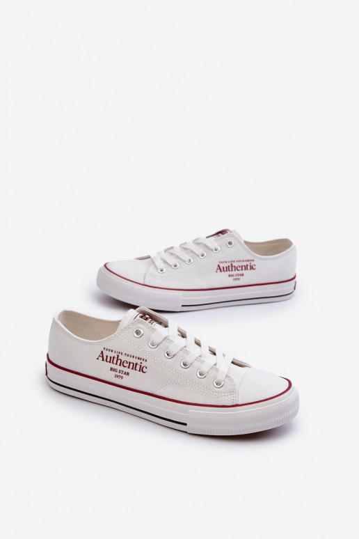 Tavalised meeste jalanõud Big Star NN174057 valget värvi