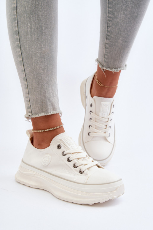 Naistesaapad  Big Star NN274126 valget värvi Naistesaapad  Big Star NN274126 valget värvi