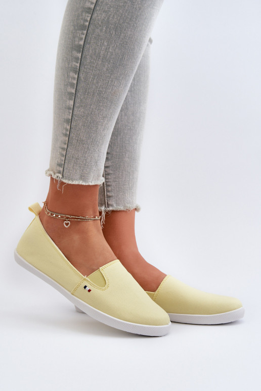 Spordijalatsid vabaaja jalanõud Slip-On   Kollased Adrancia
