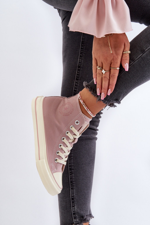 naiste saapad  Big Star NN274277 Tumeroosad värvi