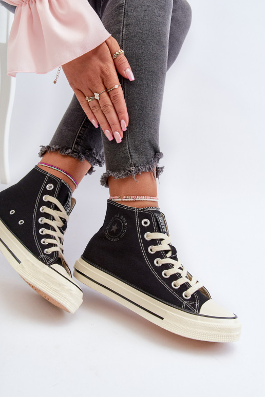 naiste saapad  Big Star NN274283 mustad naiste saapad  Big Star NN274283 mustad