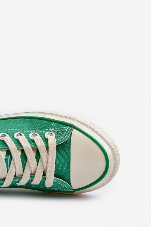 naiste saapad Big Star NN274268 Rohelist värvi