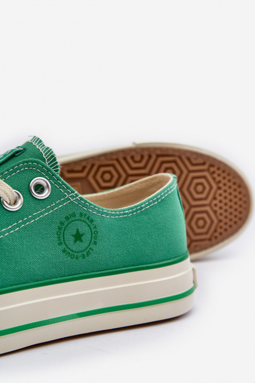 naiste saapad Big Star NN274268 Rohelist värvi