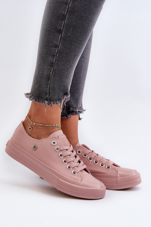 Klassikalise mudeli naiste saapad Big Star NN274291 Tumeroosad värvi