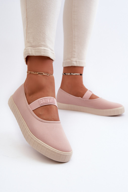 Naistesaapad Big Star NN274606 Tumeroosad värvi