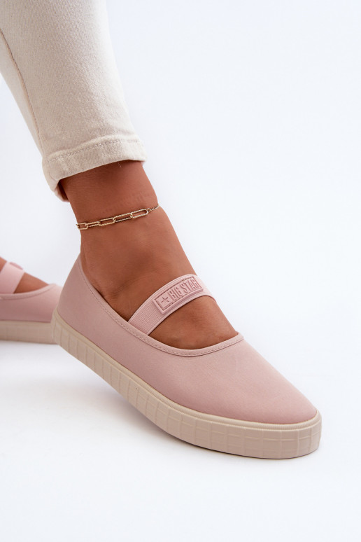 Naistesaapad Big Star NN274606 Tumeroosad värvi